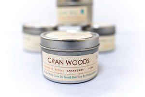Cran Woods 4oz Tin Candle